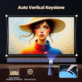 AuraVisionPro: Beyond the Screen 4K Smart Projector™