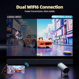 AuraVisionPro: Beyond the Screen 4K Smart Projector™