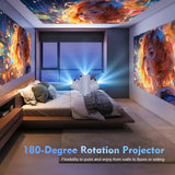 AuraVisionPro: Beyond the Screen 4K Smart Projector™